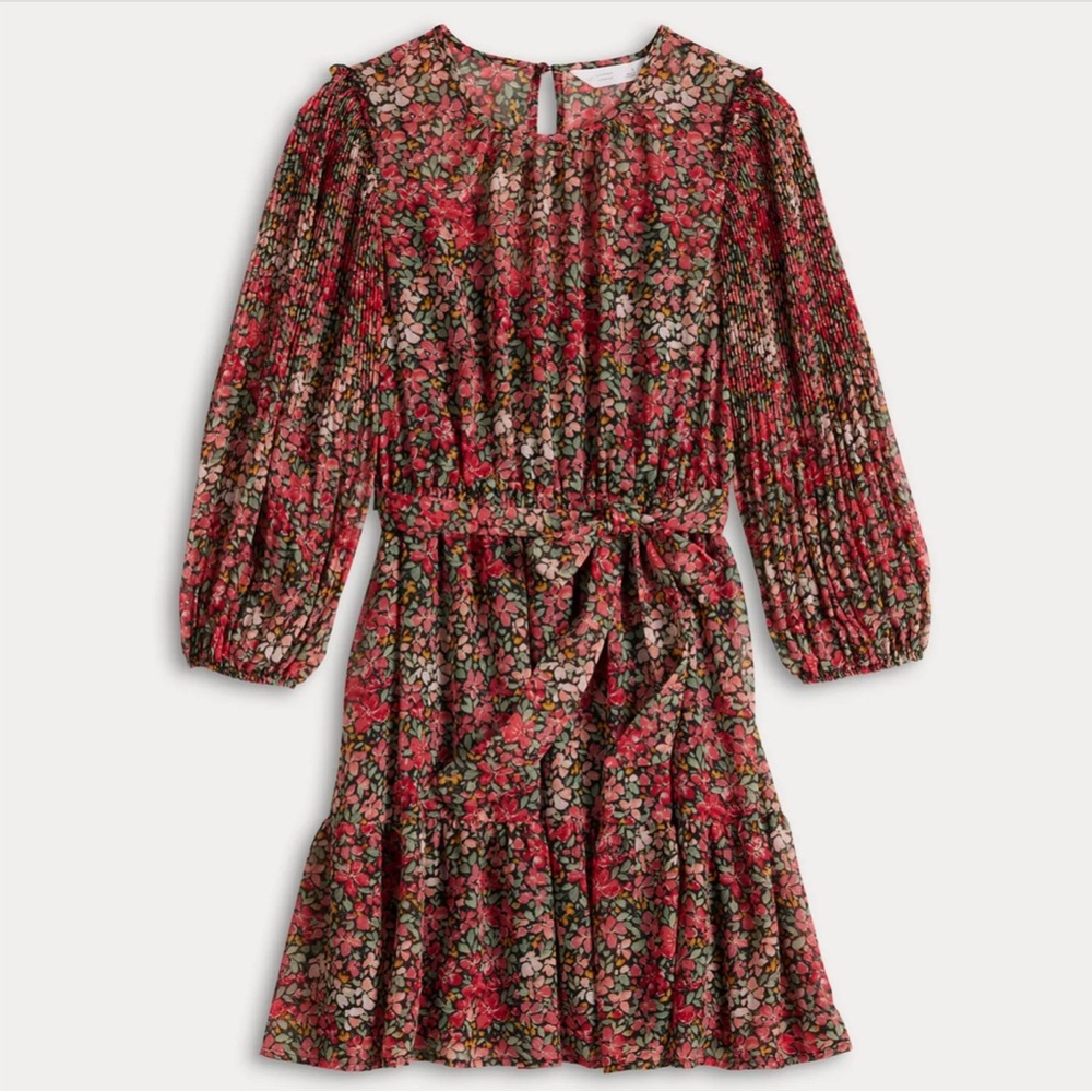 Floral Long Sleeve Dress